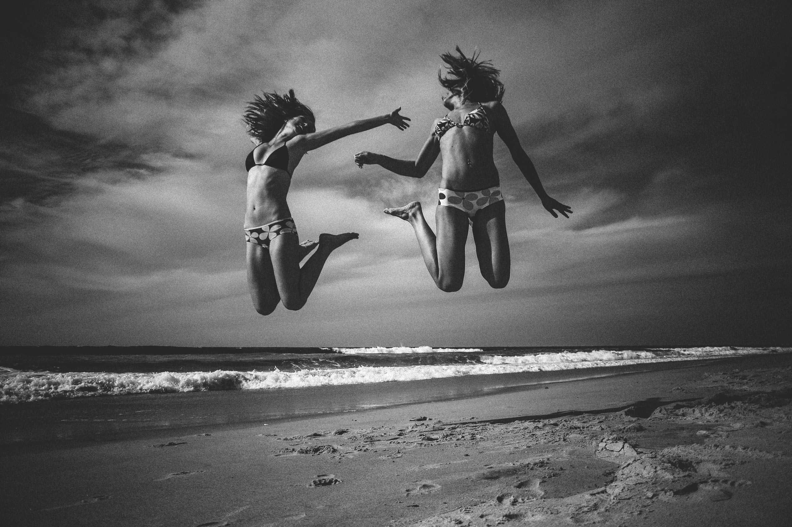 Clarissa & Steffi @ französische Atlantikküste