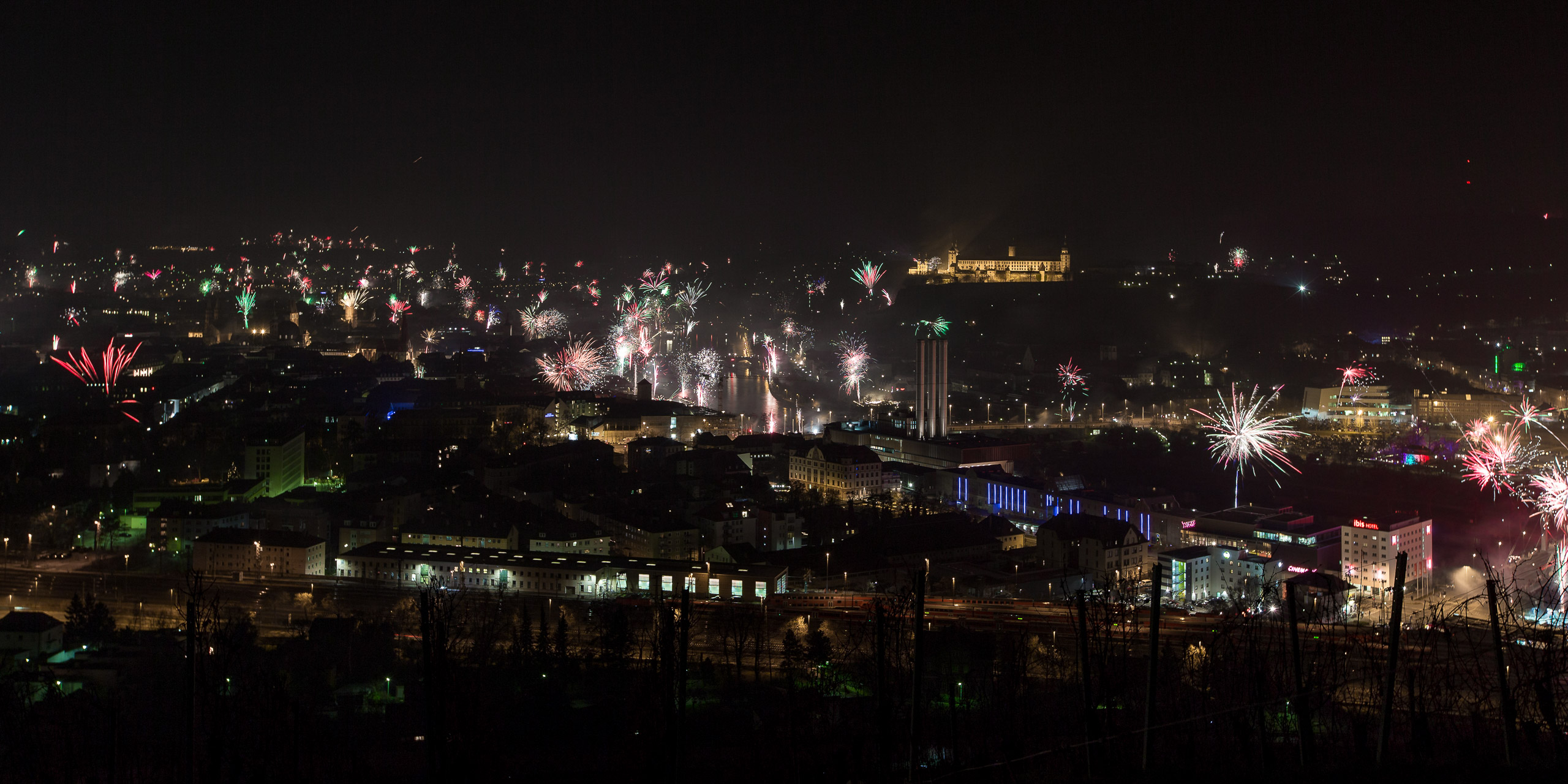 Würzburg - new year eve
