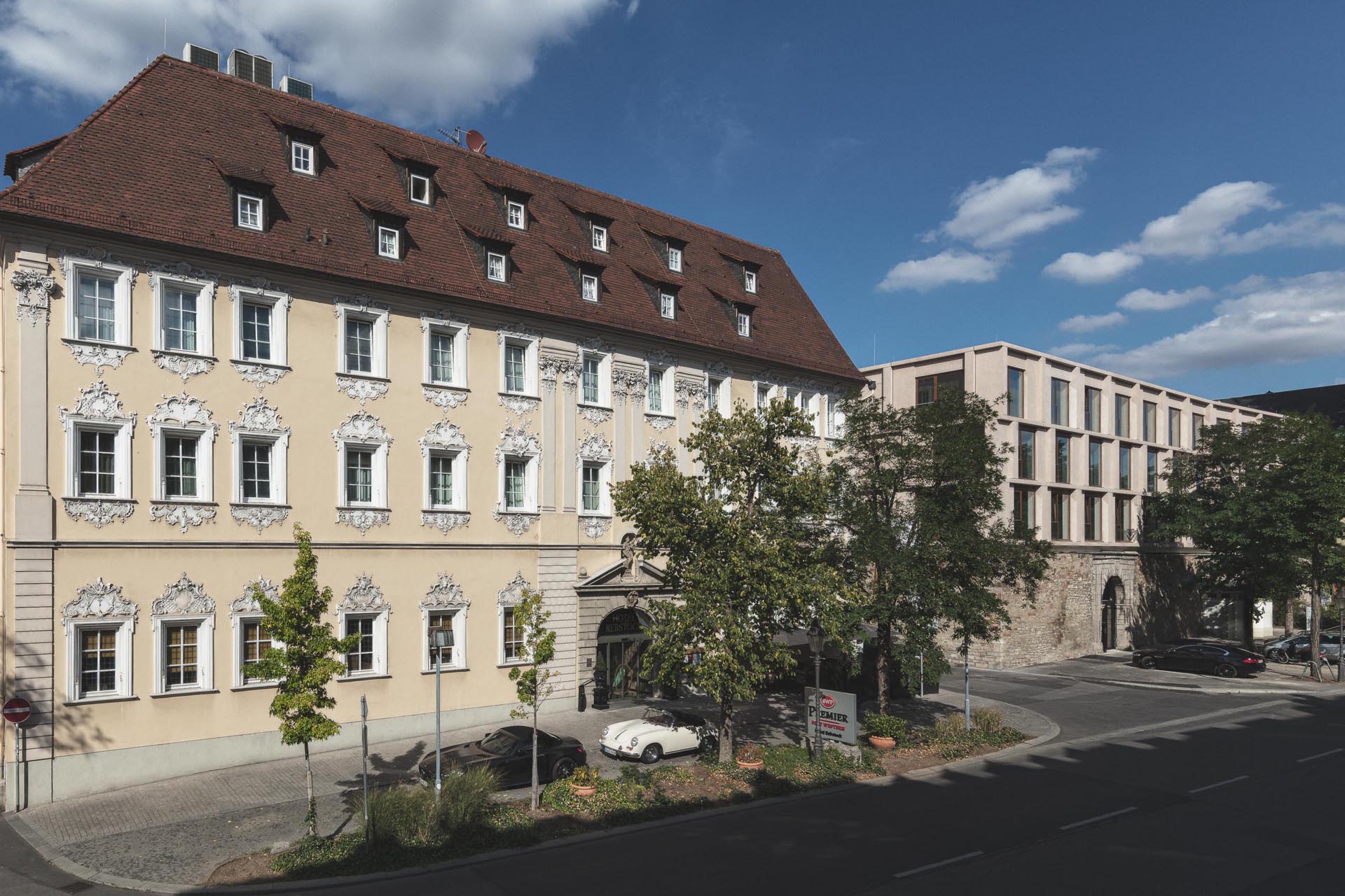 Hotel Rebstock in Würzburg Außenaufnahme © Lightshades Photodesign by Alfred Stolz