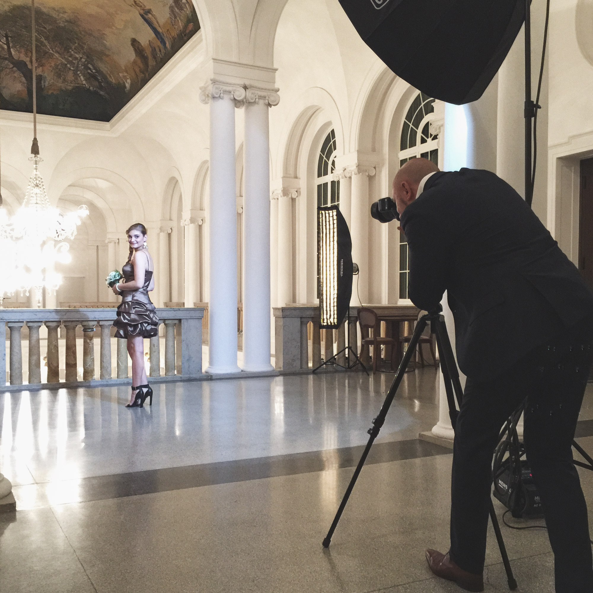 Making of Abiball in Bad Kissingen - Lightshades Photodesign by Alfred Stolz