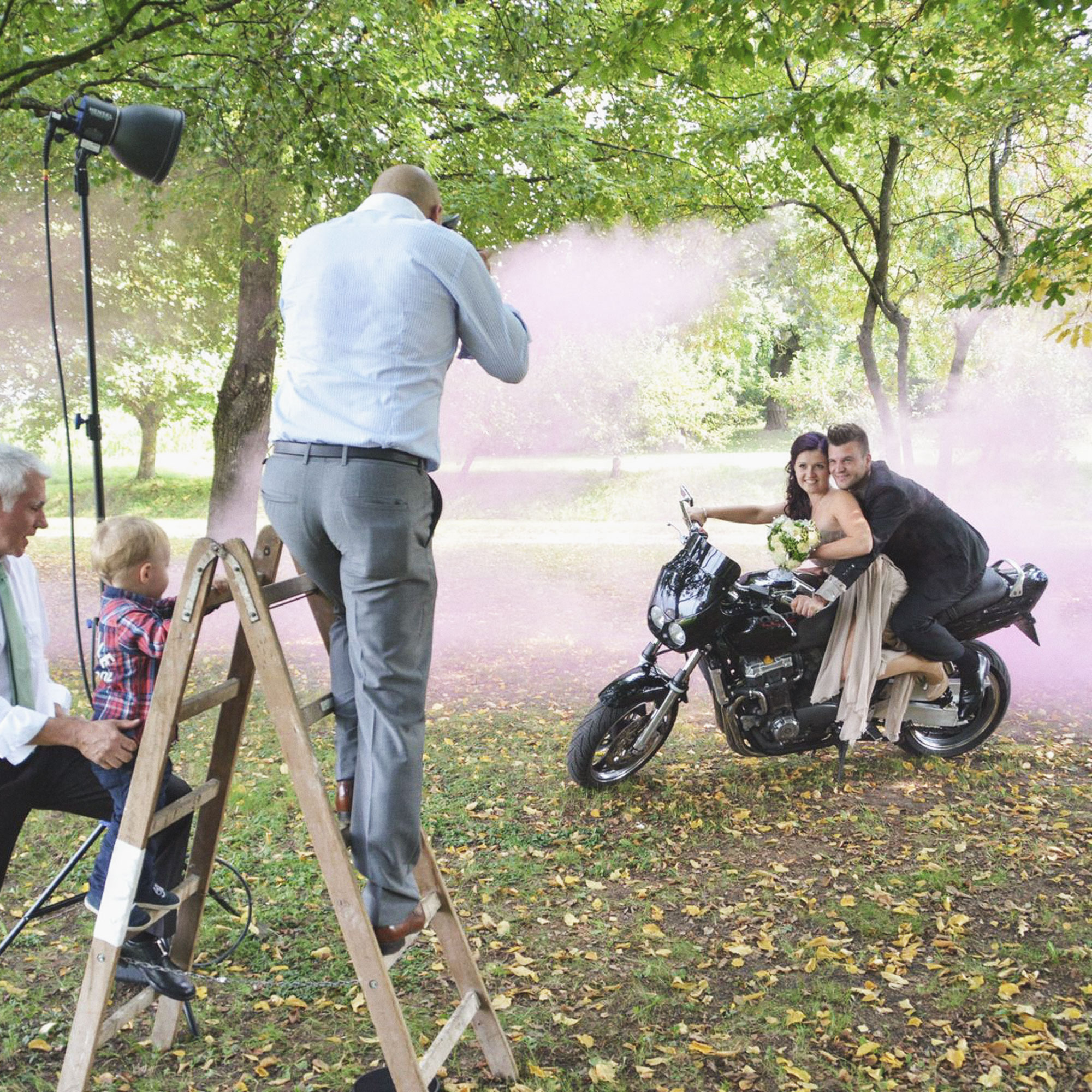 Making of Hochzeitsshooting 1 - Lightshades Photodesign by Alfred Stolz