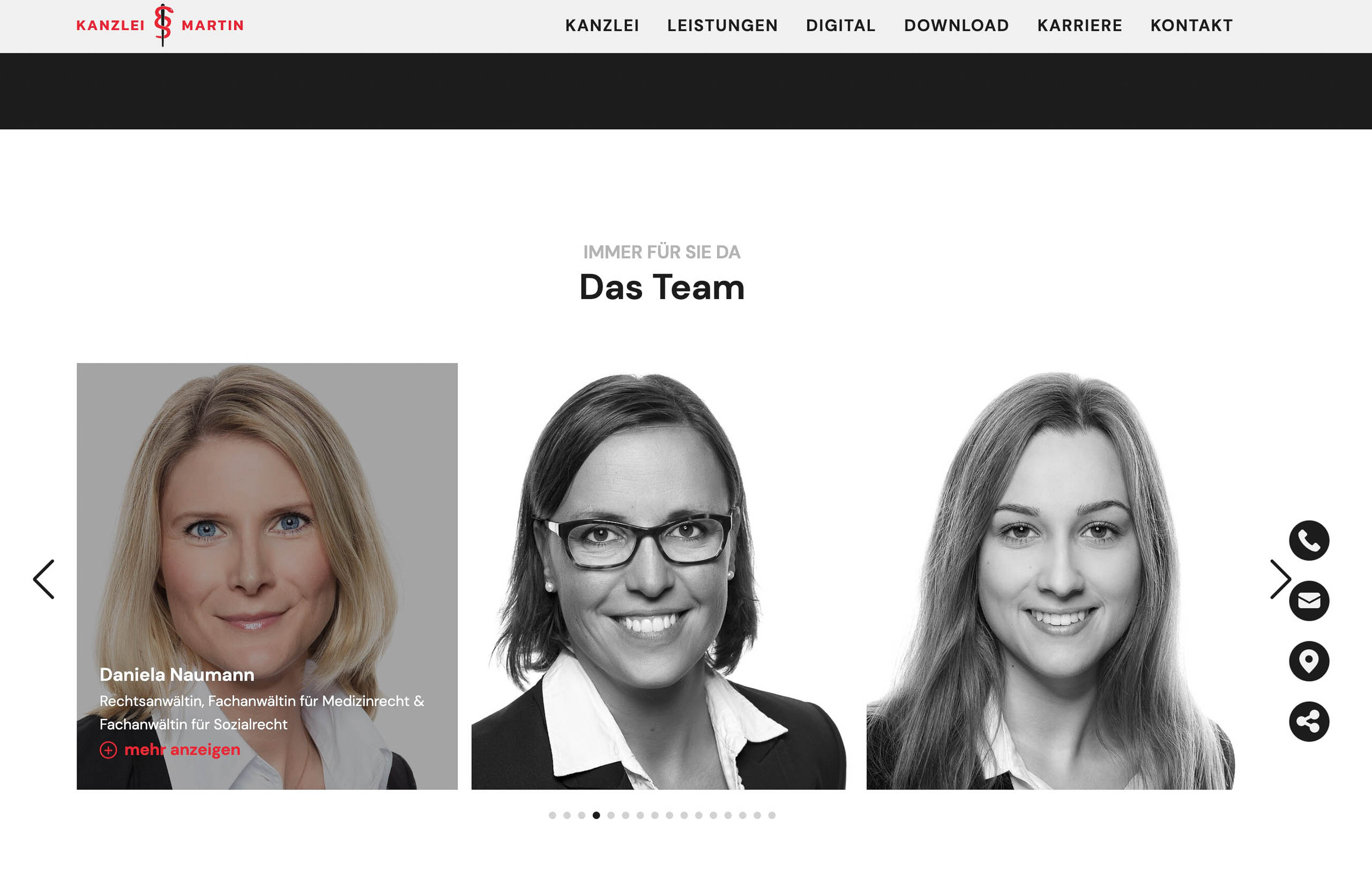 Kanzlei Martin - Businessportraits Team - 2