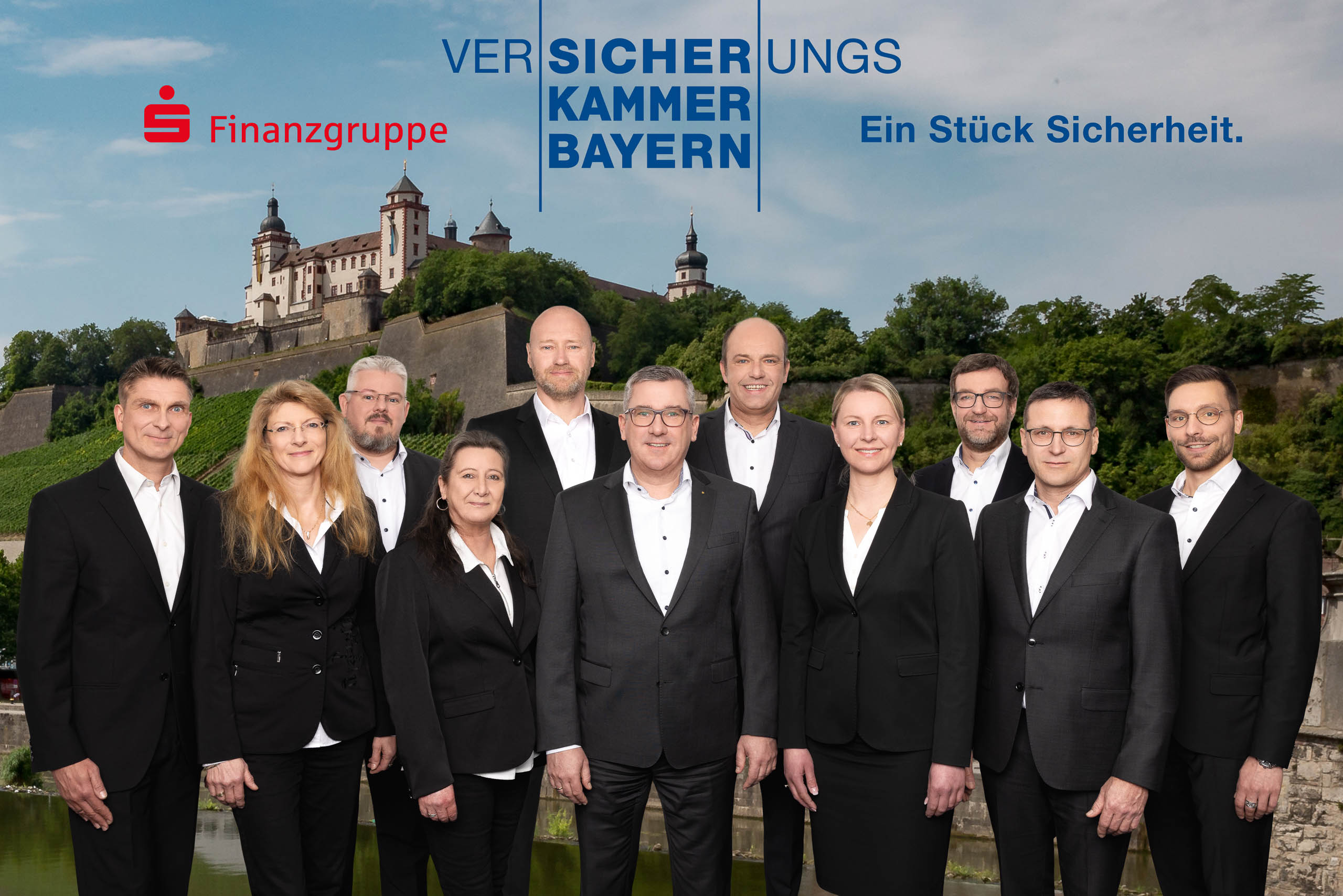Teambild Versicherungskammer Bayern Würzburg