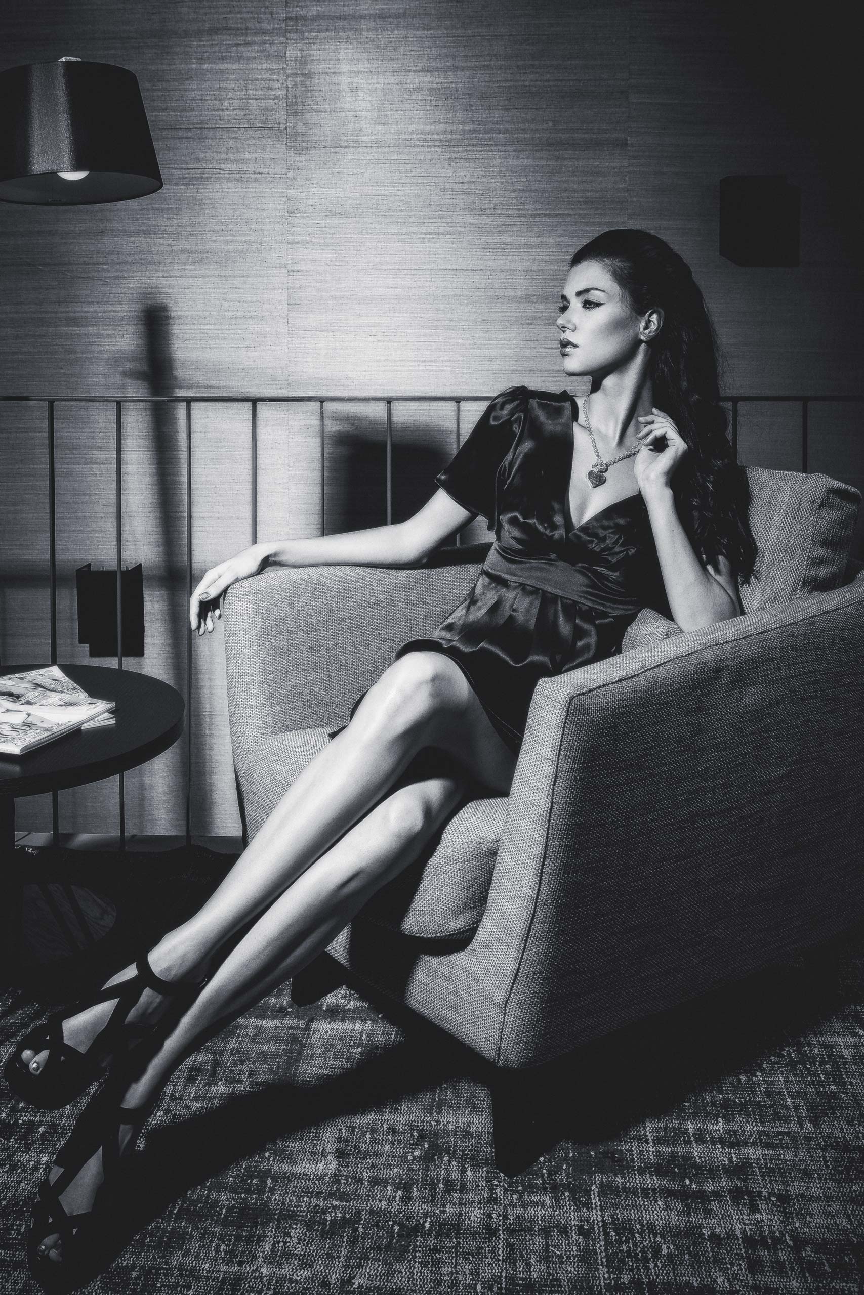 Anna Christina Schwartz on location