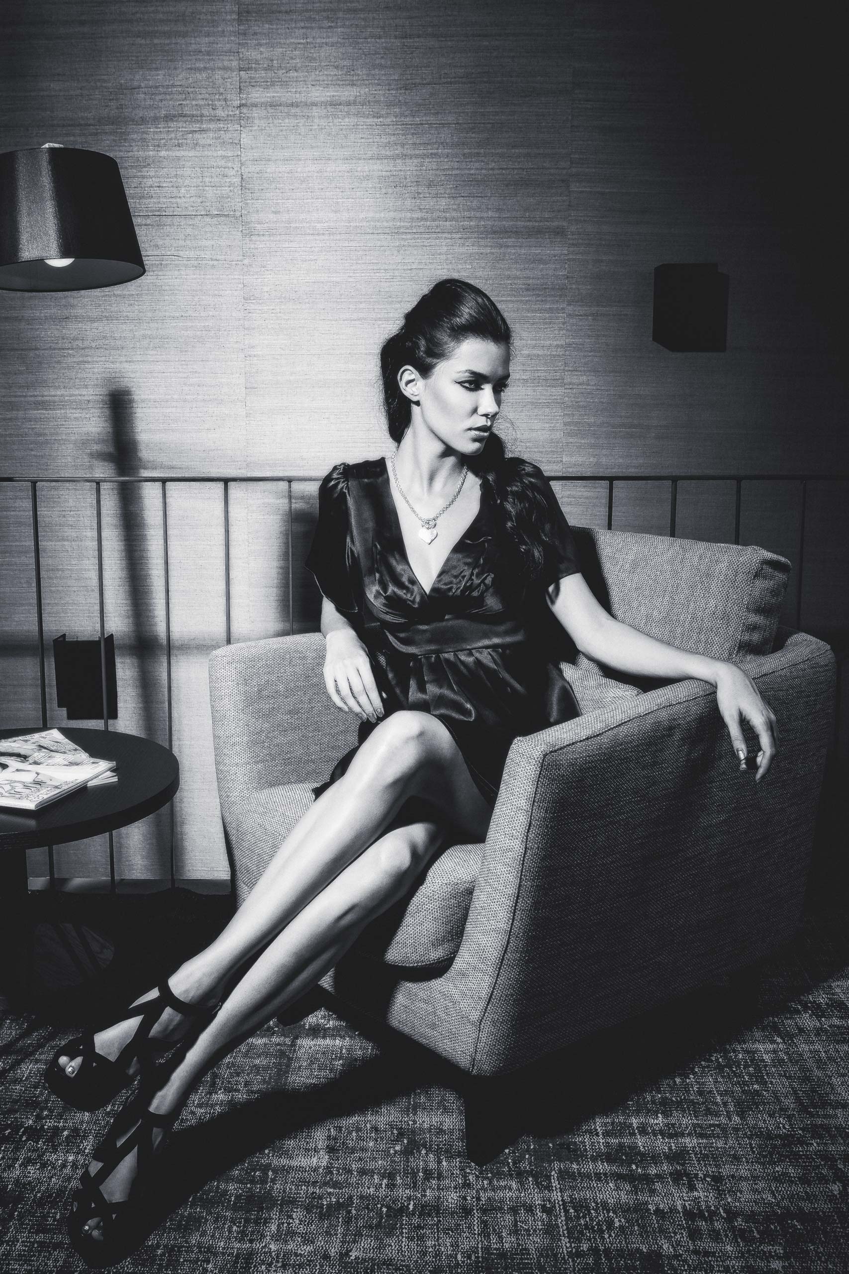 Anna Christina Schwartz on location