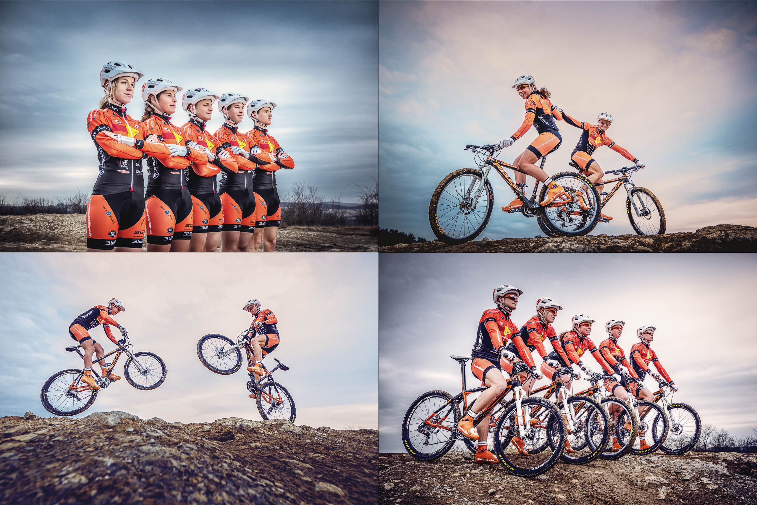 MTB Team Notebooksbilliger.de in Kooperation mit Agentur.3wm am Schenkenturm 2