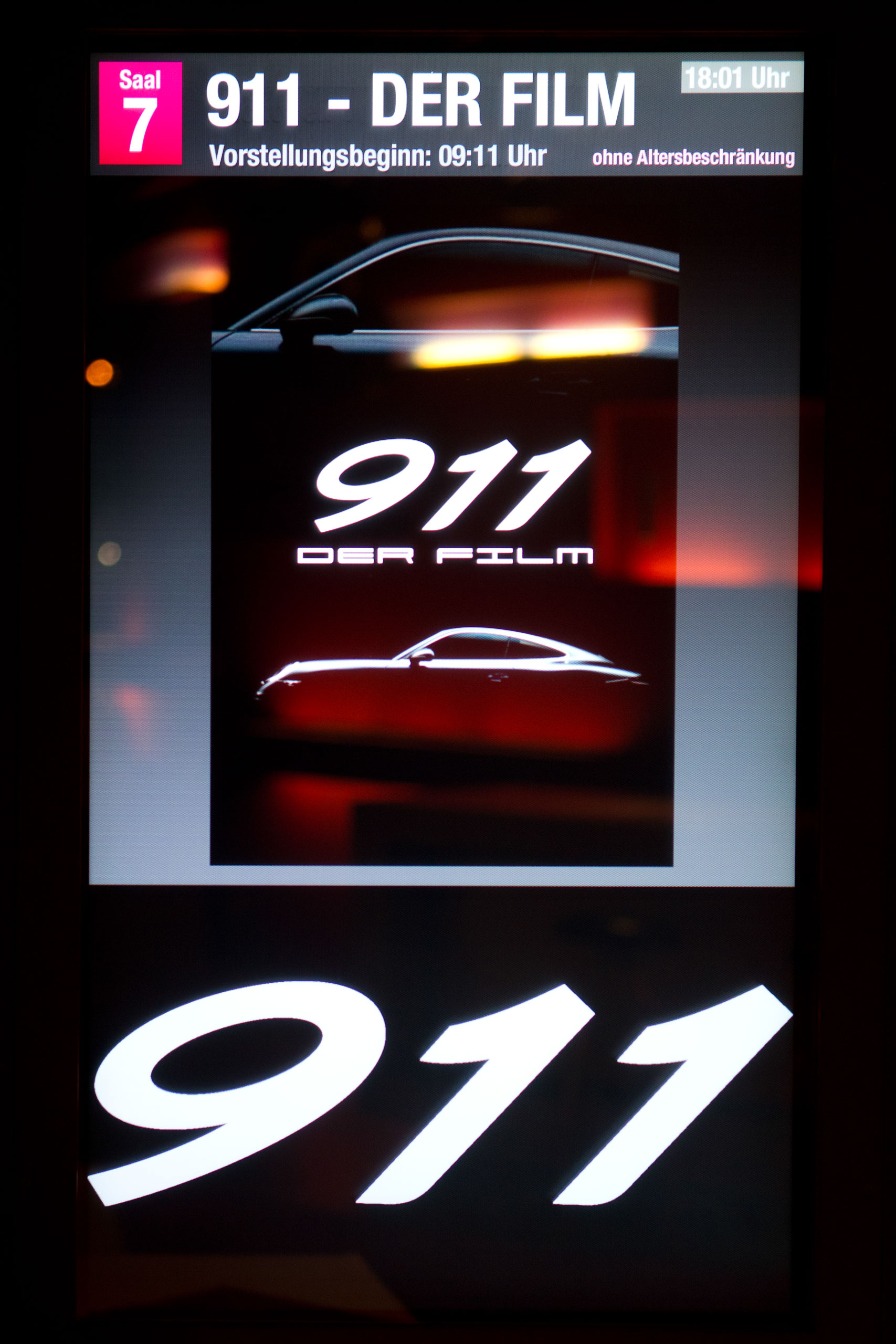 Porsche // Cinemaxx // Vorstellung des neuen 911er